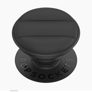 NIB Black puffer jacket pop socket pop grip top and base